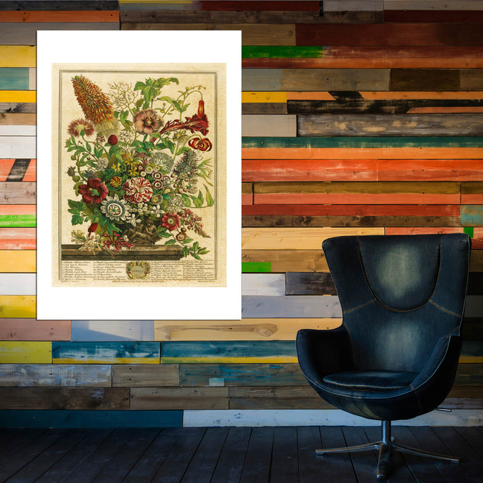 Roberty Furber Twelve Months of Flowers August
