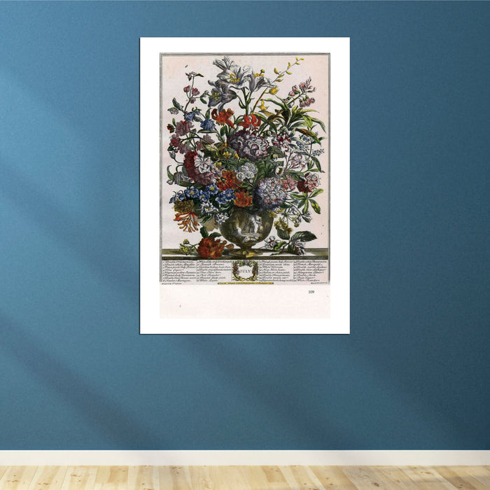 Roberty Furber Twelve Months of Flowers July