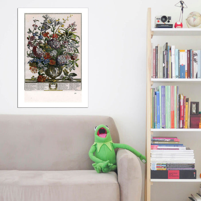 Roberty Furber Twelve Months of Flowers July
