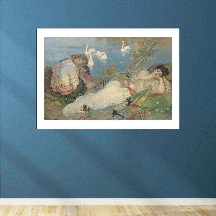 Rupert Bunny Endormies