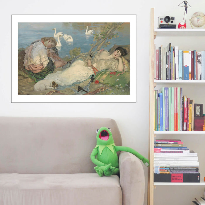 Rupert Bunny Endormies