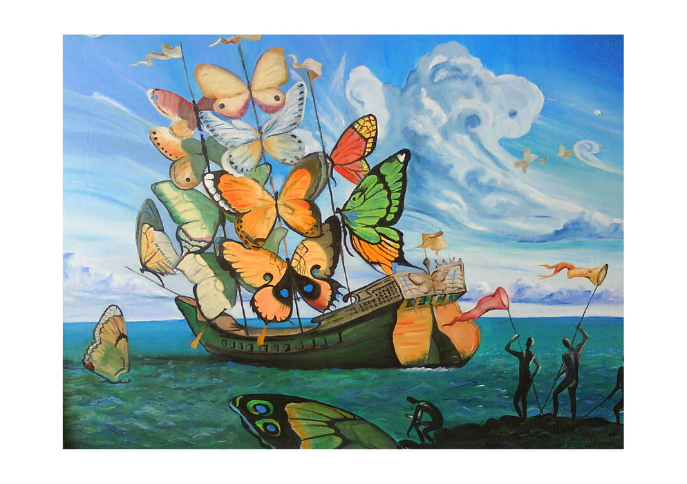 Salvador Dali - Butterfly Sails