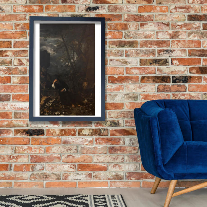 Salvator Rosa Democritus in Meditation