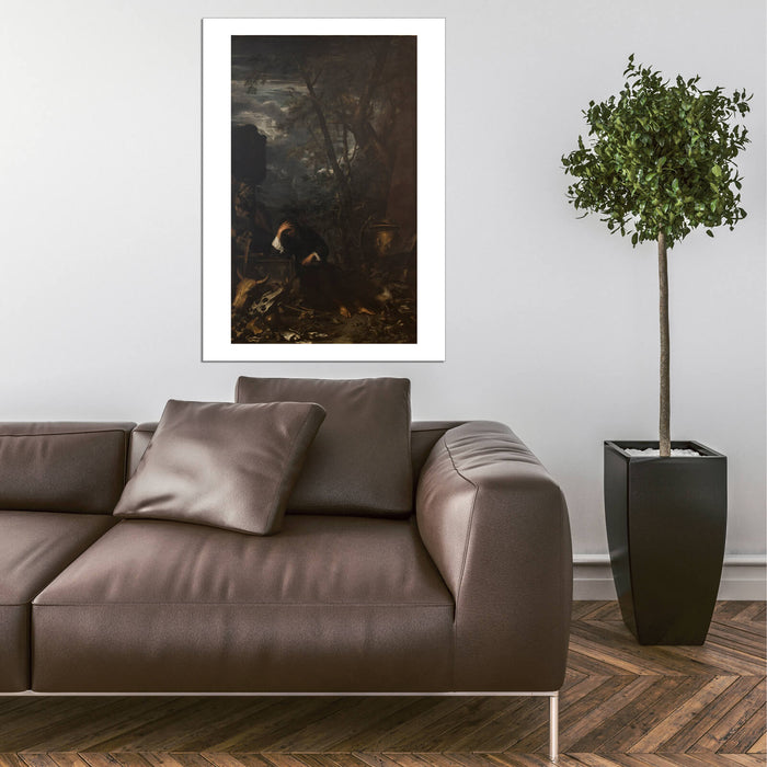 Salvator Rosa Democritus in Meditation