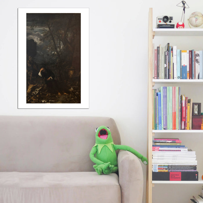 Salvator Rosa Democritus in Meditation