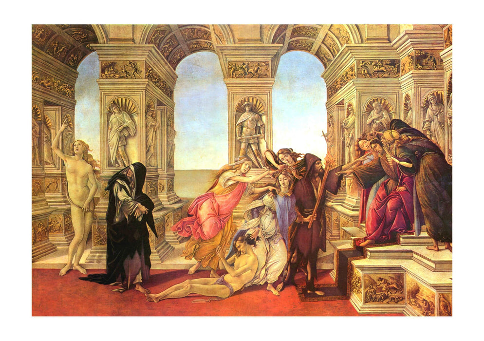 Sandro Botticelli - Before the Court