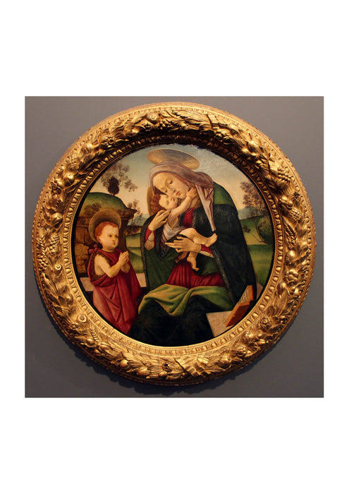 Sandro Botticelli - Bottega madonna col Bambino