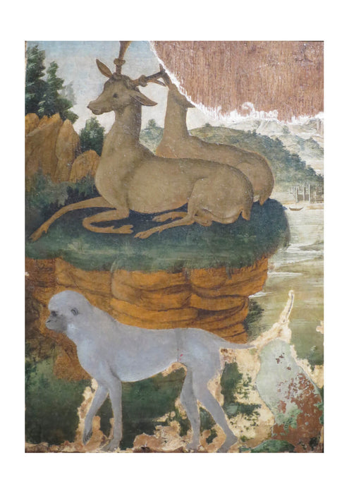 Sandro Botticelli - Deer and Monkeys