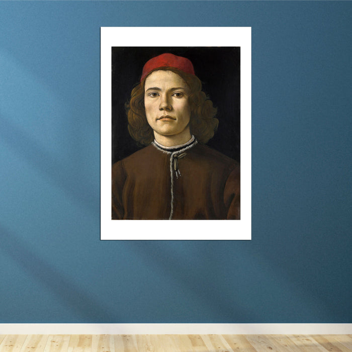Sandro Botticelli - Portrait in Brown