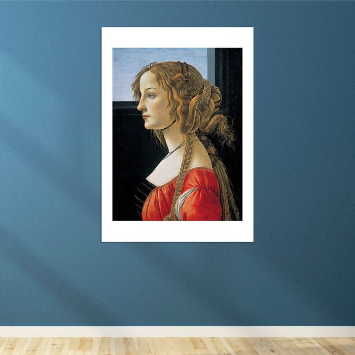 Sandro Botticelli - Portrait in Red