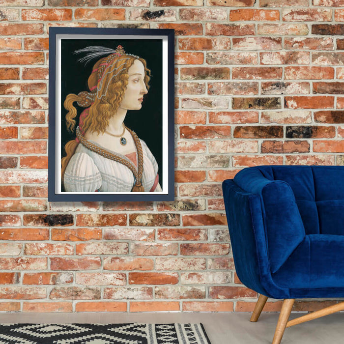 Sandro Botticelli - Portrait of Simonetta Vespucci as Nymph