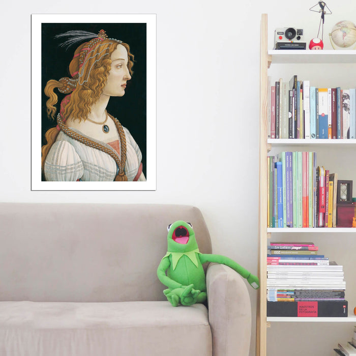 Sandro Botticelli - Portrait of Simonetta Vespucci as Nymph