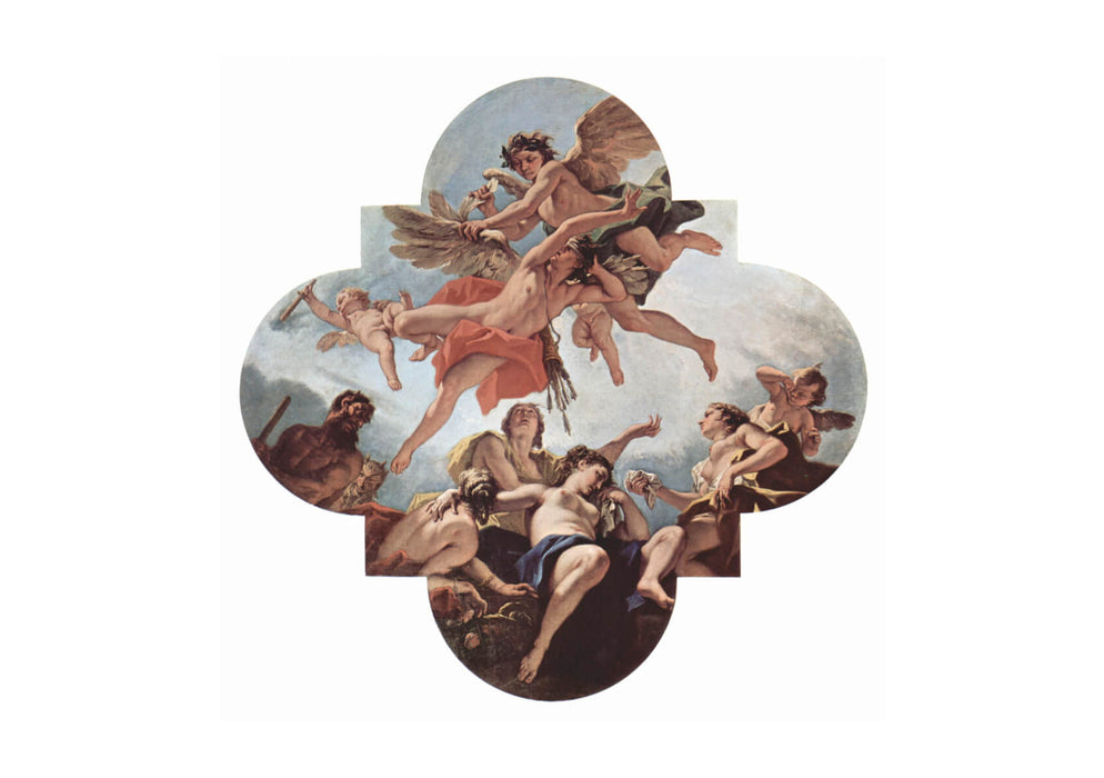 Sebastiano Ricci - Battles above