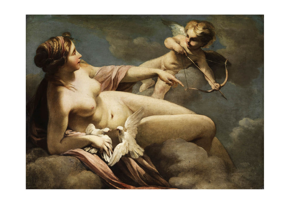 Sebastiano Ricci - Doves and Clouds