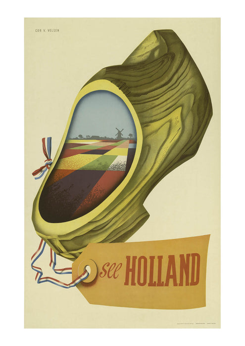 See Holland Travel Poster