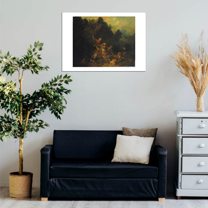 Sir Peter Bourgeois - Tiger Hunt