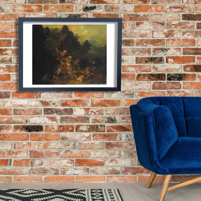 Sir Peter Bourgeois - Tiger Hunt