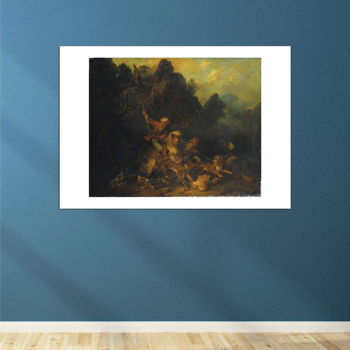 Sir Peter Bourgeois - Tiger Hunt