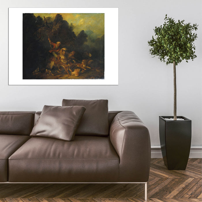 Sir Peter Bourgeois - Tiger Hunt