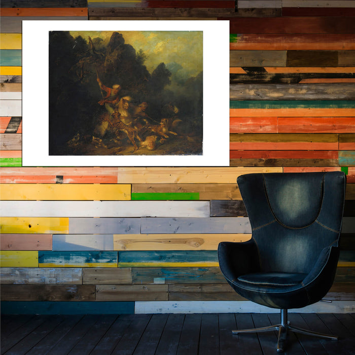 Sir Peter Bourgeois - Tiger Hunt