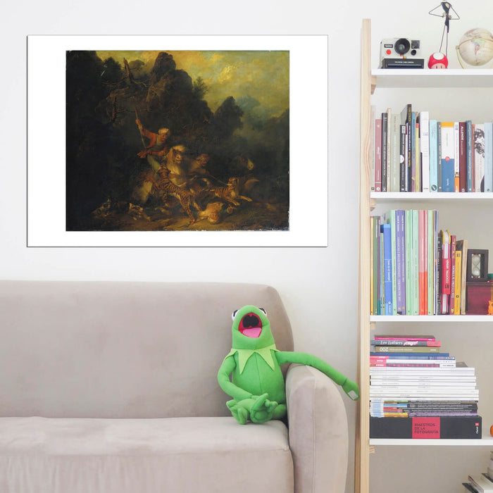 Sir Peter Bourgeois - Tiger Hunt