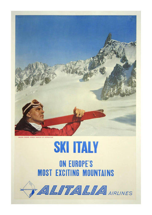 Ski Italy Alitalia Airlines