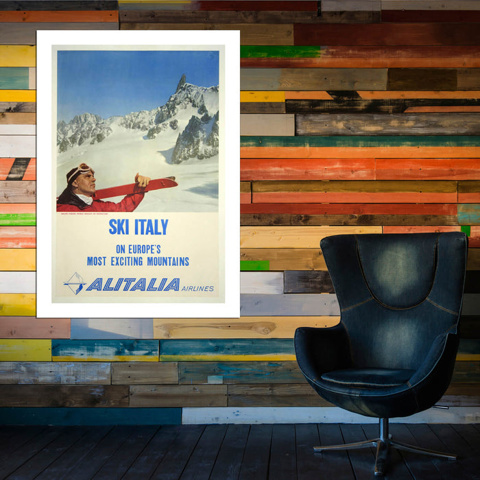 Ski Italy Alitalia Airlines