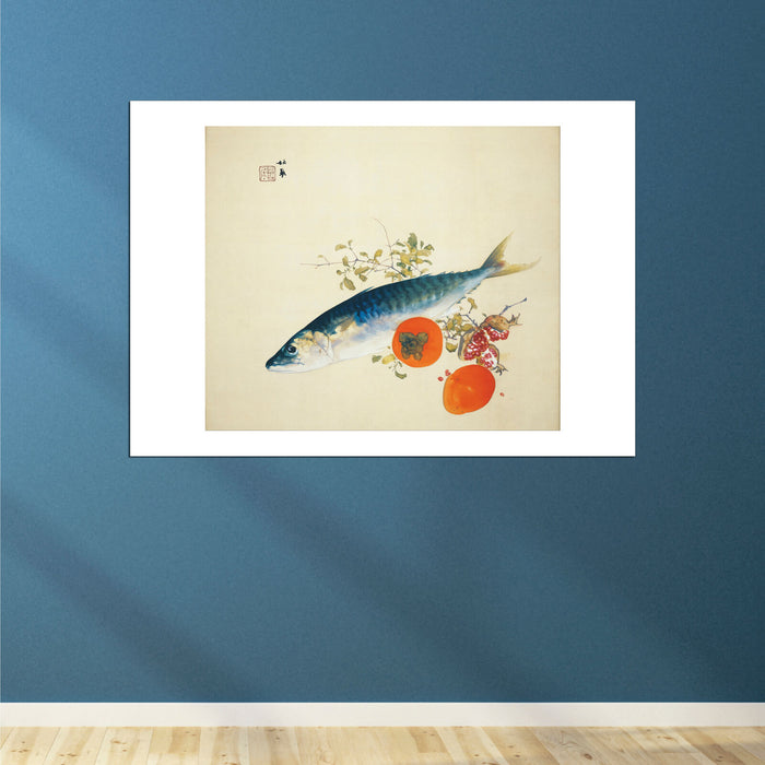 Takeuchi Seiho Autumn Fattens Fish and Ripens Wild Fruits