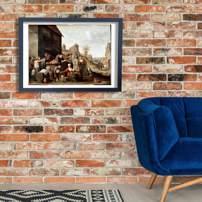 Teniers David the younger - The Seven Corporal Works of Mercy