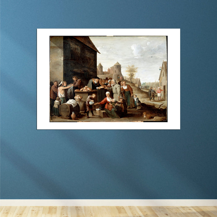 Teniers David the younger - The Seven Corporal Works of Mercy