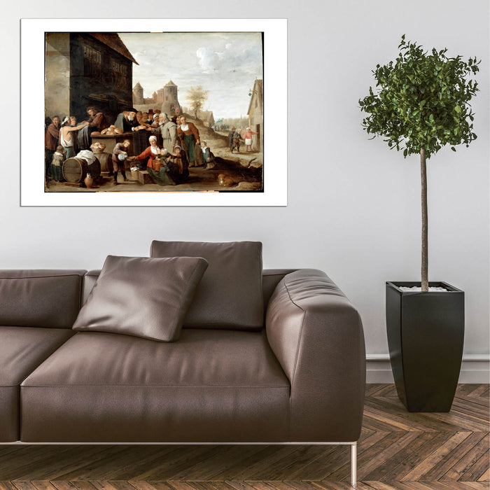 Teniers David the younger - The Seven Corporal Works of Mercy