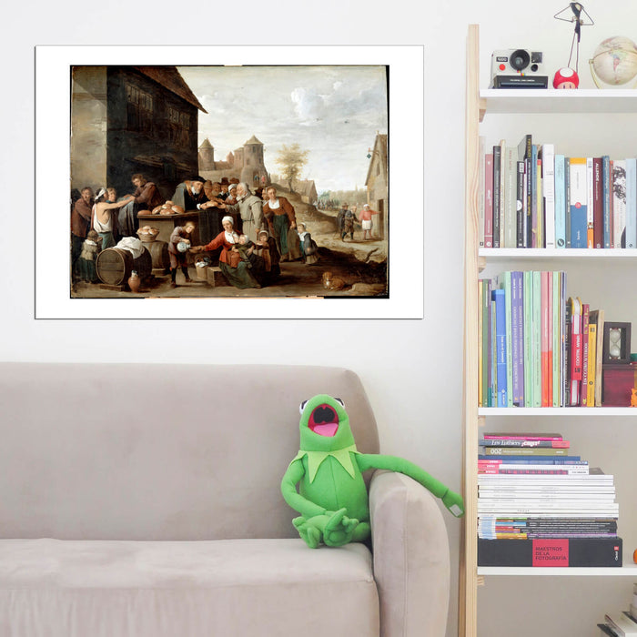 Teniers David the younger - The Seven Corporal Works of Mercy