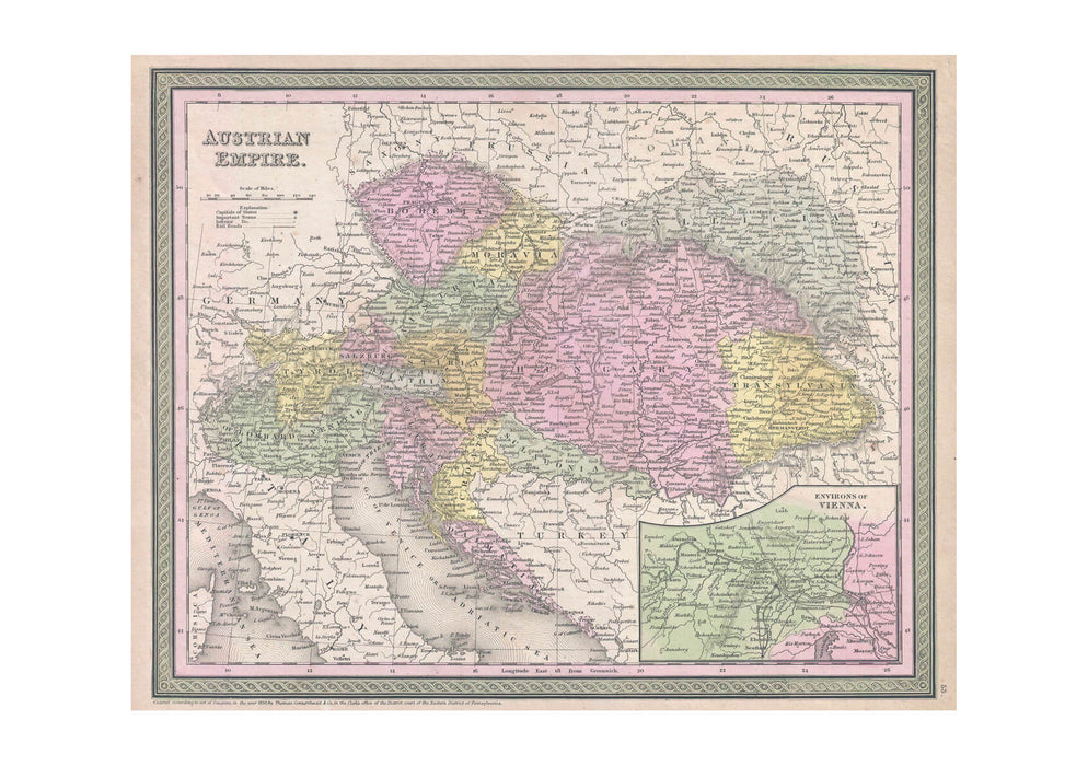 Mitchell Map of Austria