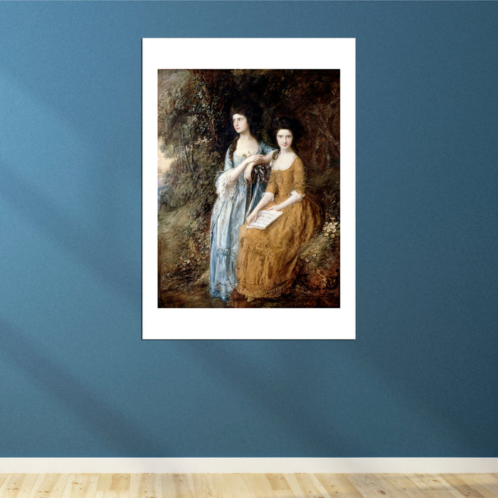 Thomas Gainsborough - Elizabeth and Mary Linley
