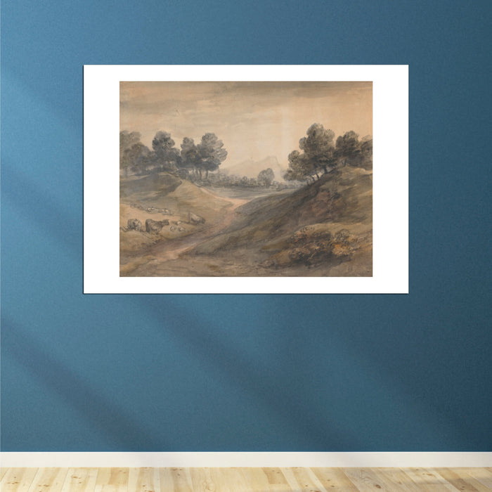 Thomas Gainsborough - Landscape and Cattle