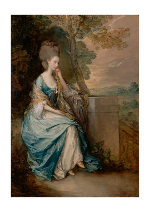 Thomas Gainsborough - Portrait of Anne Countess of Chesterfield