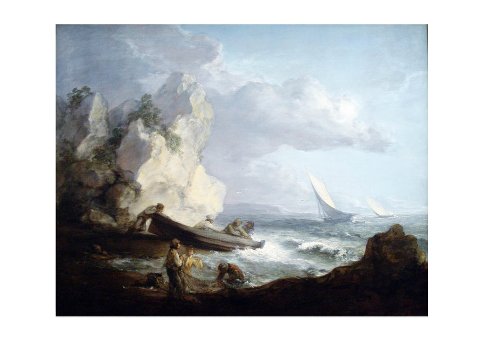 Thomas Gainsborough - Seashore with Fishermen