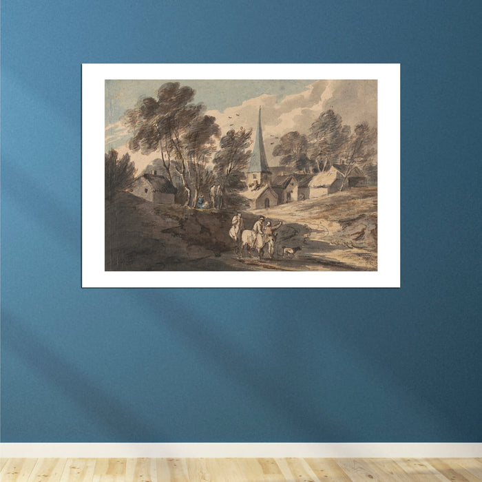 Thomas Gainsborough - Travellers on Horseback