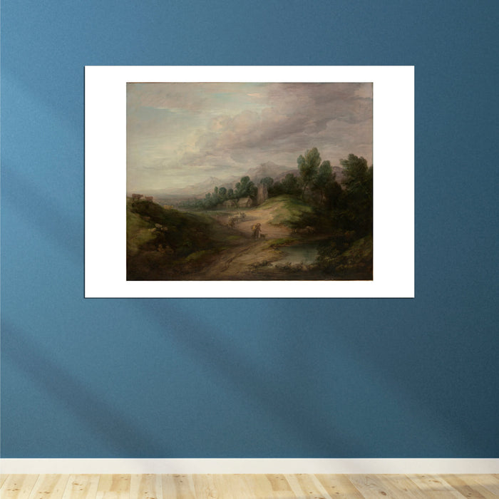 Thomas Gainsborough - Wooded Upland Landscape