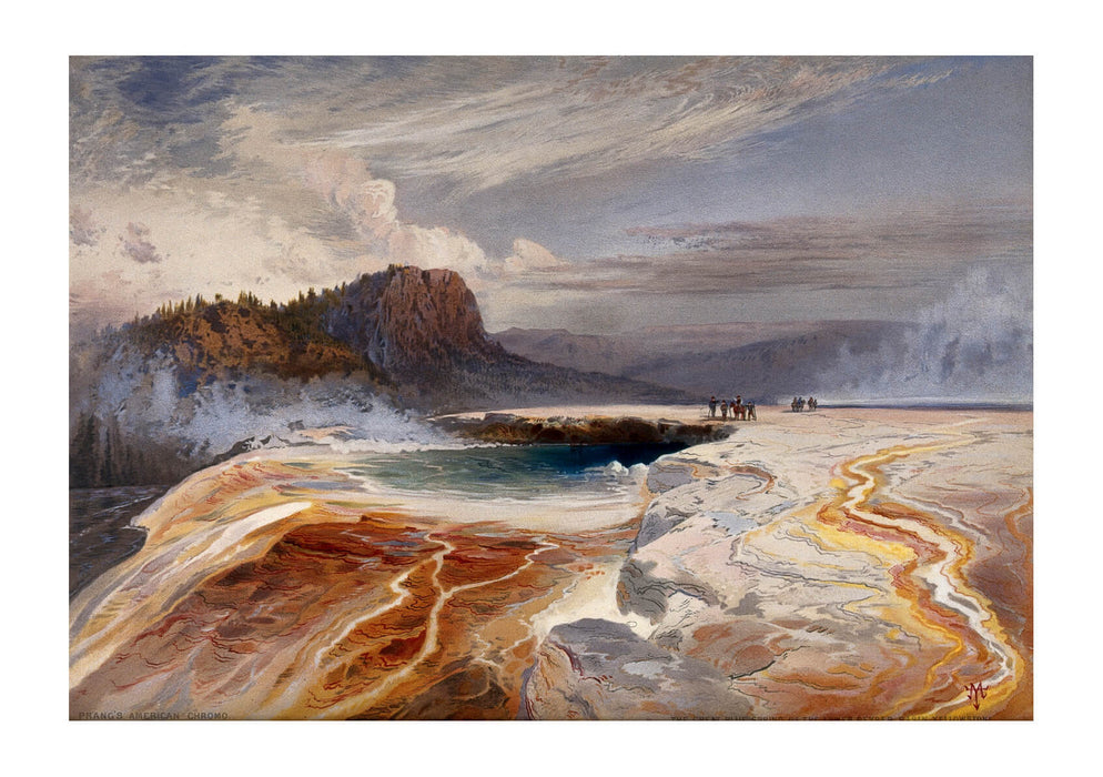 Thomas Moran - The Great Blue Spring of the Lower Geyser basin Yellowstone Wellcome V0025226