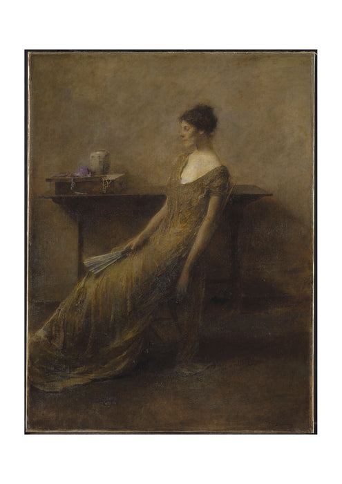 Thomas Wilmer Dewing Lady in Gold