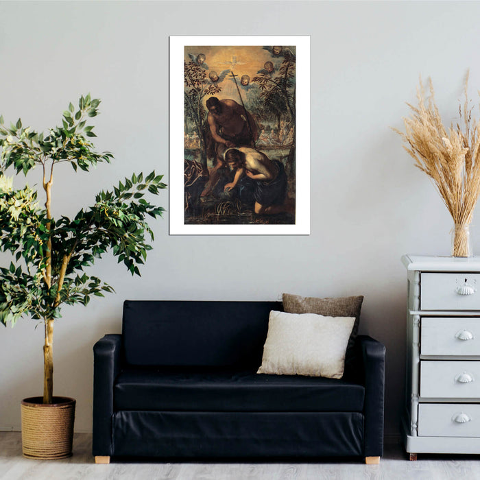 Tintoretto Baptism of Christ