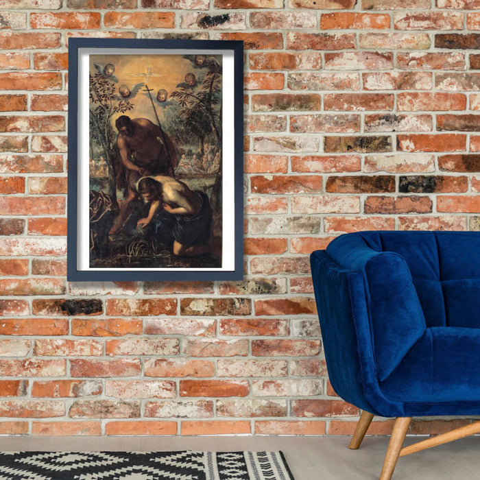 Tintoretto Baptism of Christ
