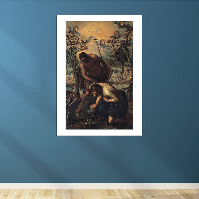 Tintoretto Baptism of Christ