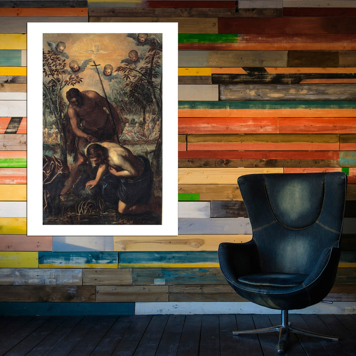 Tintoretto Baptism of Christ