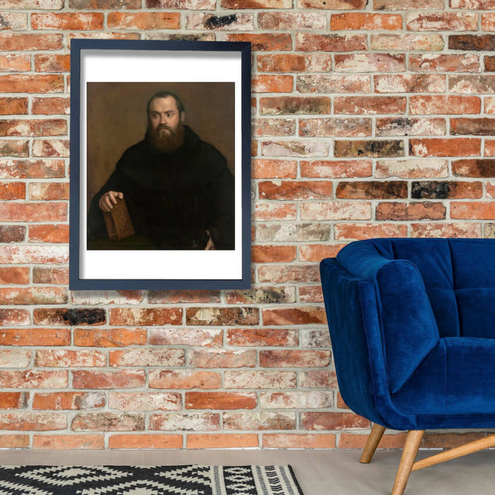 Titian - A monk with a book