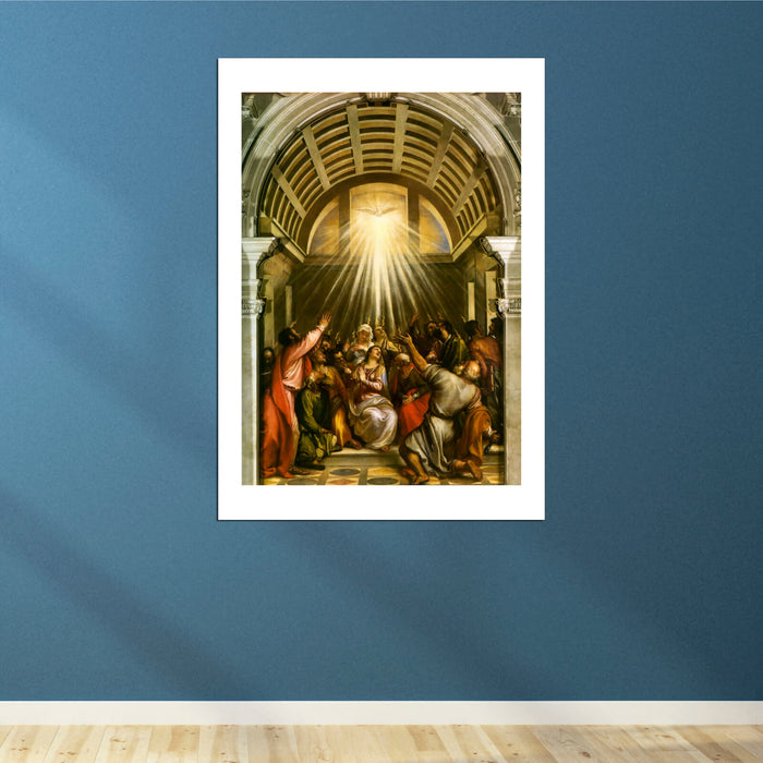 Titian - Descent of the Holy Spirit Holy Ghost Pentecost