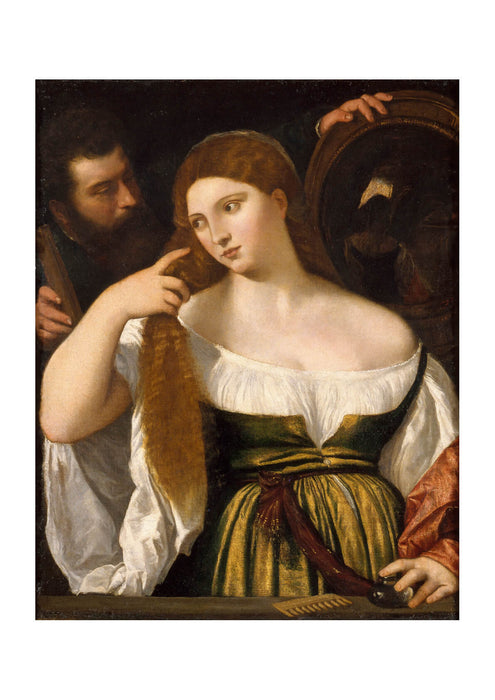 Titian - Girl Before the Mirror