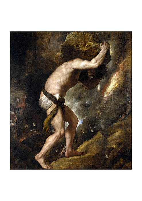 Titian - Punishment sisyph