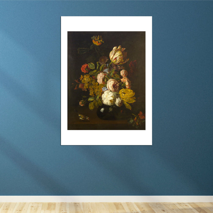 Tobias Stranover - Still Life with Flowers